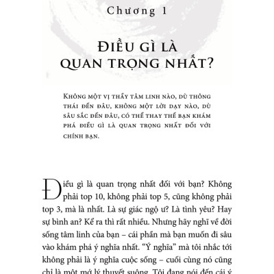 Điều Quan Trọng Nhất - Adyashanti