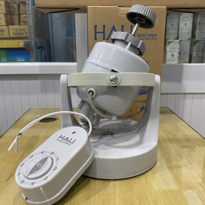 Quạt đảo trần Hali HR-16 công suất 47W sử dụng hộp số, 4 tốc độ gió - Hàng chính hãng