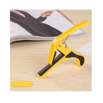 Capo guitar acoustic lò xo có chốt nhổ dây đa chức năng I Hàng Chất Lượng chắc chắn bền, kẹp chắc