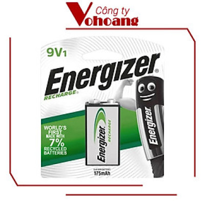 Pin Sạc Energizer 9V 175mAh Chính Hãng