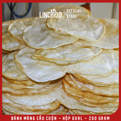 Bánh Mãng Cầu Cuộn - Đặc sản Đồng Tháp - Hộp Oval 200 Gram