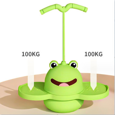 Bóng nhảy bóng nảy trẻ em(Ếch Cười) thể dục thể thao nhảy đàn hồi bàn đạp cân bằng nảy bóng đồ chơi trẻ em