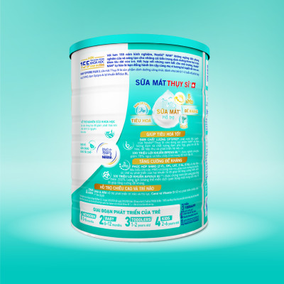 Sữa bột Nestlé NAN OPTIPRO PLUS 3 1500g/lon với 5HMO (1-2 tuổi)