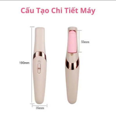 Máy chà gót chân làm sạch chân với 2 đầu chà mịn chà nhám 