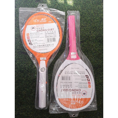 Vợt diệt muỗi cao cấp , tay cầm chống trượt , chống giật , 3 lớp lưới , hiệu suất cao , tiết kiệm điện , an toàn và tiện lợi