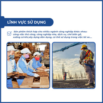 Găng tay đa dụng chống trơn, chống cắt Deltaplus VE712GR