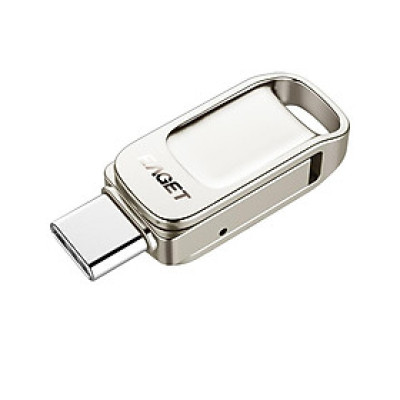 Ổ đĩa flash kim loại kim loại tốc độ cao USB 3.0 Type-C cho điện thoại thông minh EAGET CU31 