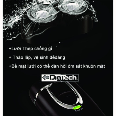 (Tặng kèm 2 lưỡi cạo thay thế) Máy cạo râu mini 2 lưỡi tự mài độ bền cao, sạc điện 220v trực tiếp dễ dàng tiện lợi Hàng Nhập Khẩu