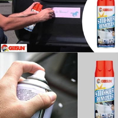 Bộ chai xịt tẩy băng dính nhựa đường và khăn lau xe