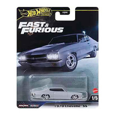 Đồ Chơi Siêu Xe Premium Fast&Furious 1970 Chevelle SS (Red) HOT WHEELS JBL94/HNW46