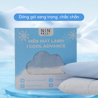 [CHĂN HÈ MÁT LẠNH] Mền lạnh I Cool Advance NIN House NM8034 160x210cm | Chăn chần bông Ice Silk lạnh như tencel, Chăn điều hoà nhiều độ