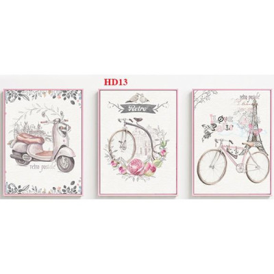 Bộ 3 Tranh Treo Tường Hiện Đại Phong Cách Bắc Âu - Bộ sưu tập nhiều mẫu tranh treo tường hiện đại