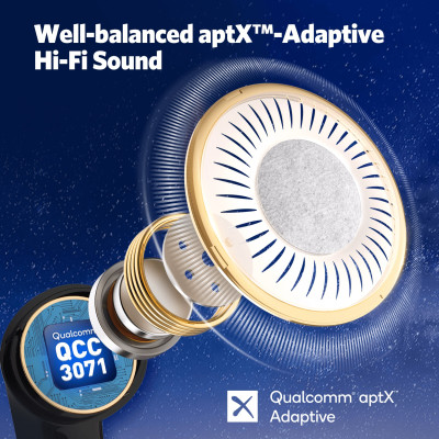 [Tặng Ốp] Tai nghe True Wireless chống ồn chủ động EarFun Air Pro 3 có App - Hàng chính hãng