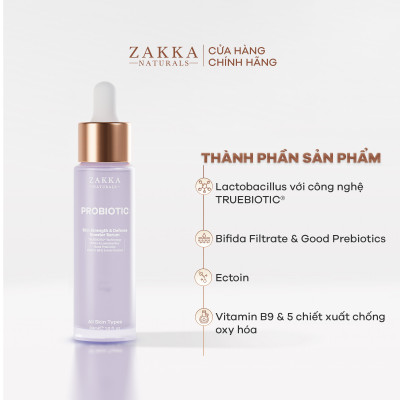 Tinh Chất Tăng Cường Sức Đề Kháng Cho Da Và Ngừa Vấn Đề Tái Phát Probiotic Skin Strength & Defense Booster 30ml