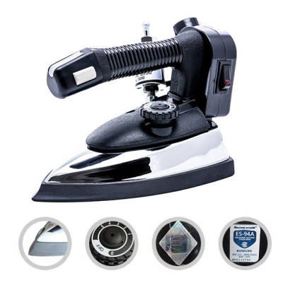 Bàn ủi hơi nước bình treo công nghiệp ES-94A Silver Star + Mặt nạ chống bóng vải - Hàng Chính Hãng