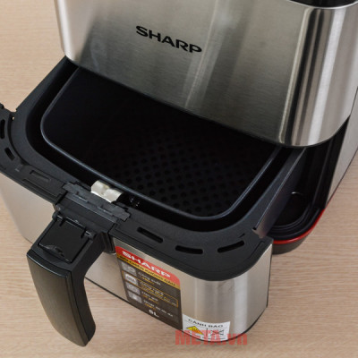 Nồi Chiên Không Dầu Sharp 5 lít KF-AF50EV-ST-Hàng chính hãng
