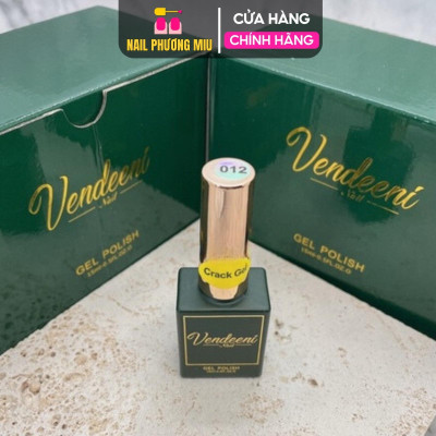 Sơn Nứt Đen Trắng Vedeeni 15ml Cao Cấp Đậm Mướt, Sơn Tạo Nứt Tự Nhiên Dễ Kéo, Không Bị Gợn Chuyên Dùng Làm Nail Women Nữ