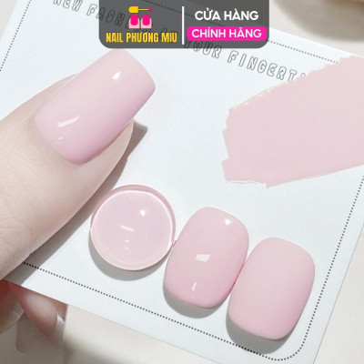 Sơn Gel Màu Hồng Phấn VENDEENI ZX-12 Làm Nail Siêu Xinh, Đậm Mướt, Lên Màu Chuẩn, Bền Màu Móng Bóng Nữ Women