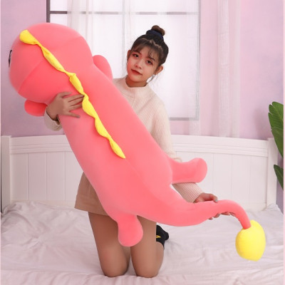 Gấu bông khủng long đuôi tim hàng cao cấp vải nhung co giãn 4 chiều