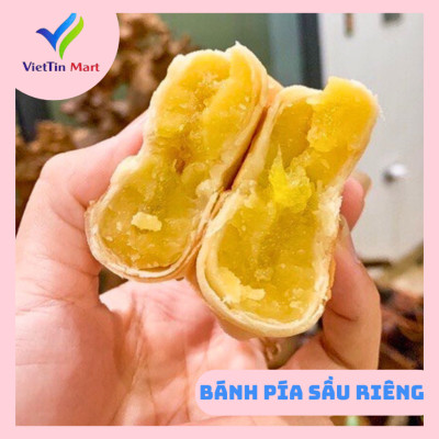 Bánh Pía Mini Nhân Đậu Xanh Sầu Riêng không trứng Vietttin Mart
