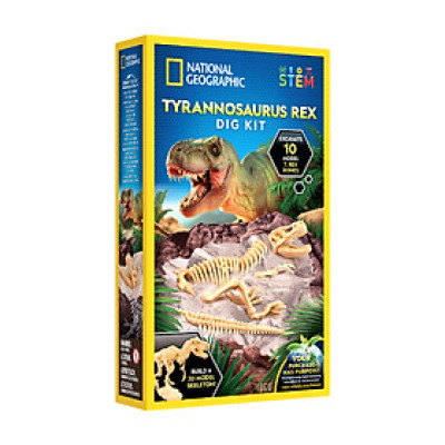 Đồ Chơi National Geographic Bộ Khảo Cổ Truy Tìm Xương Khủng Long Bạo Chúa STEAM RTTREXDIG