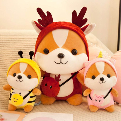 Đồ chơi thú bông sóc hồng đội nón 25cm Value toys