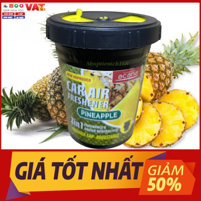 Sáp thơm ôtô thiên nhiên tiện dụng Acana 130g (hương hoa hồng)