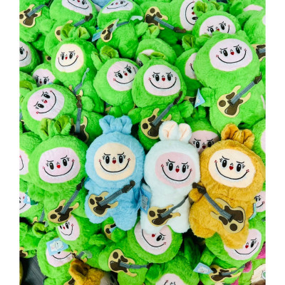 Thú nhồi bông labubu đáng yêu - Size 22cm - Quà tặng gấu bông xinh xắn êm mịn.