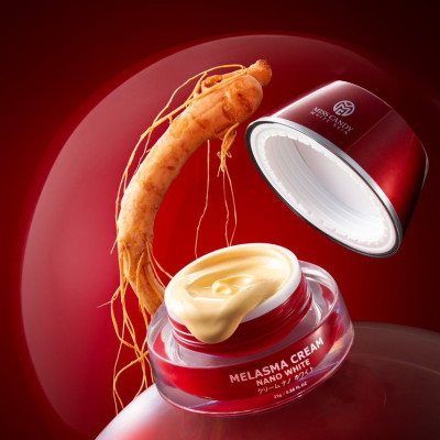 Bộ 2 Sản Phẩm Trắng Da Mờ Thâm, Sạm, Nám, Tàn Nhang MISS CANDY Gồm Serum HA Peptide 30ml + Kem Nám Sâm Nhung Hoàng Kim 25g - PHỤNG BEAUTY