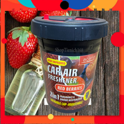 Sáp thơm ôtô thiên nhiên tiện dụng Acana 130g (hương hoa nhài)