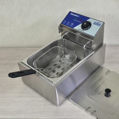 Bếp chiên nhúng ngập dầu 6L Raiden RD-1106, Inox, Hàng chính hãng