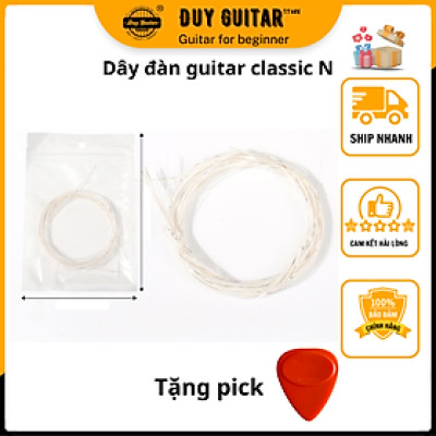 Dây đàn guitar classic normal tension dành cho đàn ghitar cổ điển Duy Guitar