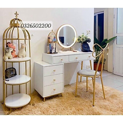 Kệ lồng chim đựng mỹ phẩm