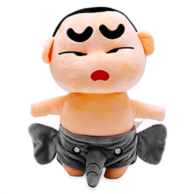 Thú nhồi bông cứ Shin mặc quần con voi - Size từ 40cm đến 80cm- Quà tặng gấu bông shin cậu bé bút chì dễ thương - Gối ôm mềm mịn cho bé.