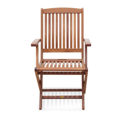 Ghế Xếp Bungus Có Tay IBIE NC2021 (63 x 48 x 95 cm) - Nâu