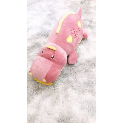 Gấu Bông Gối Ôm Cá Sấu Miniso Cao Cấp