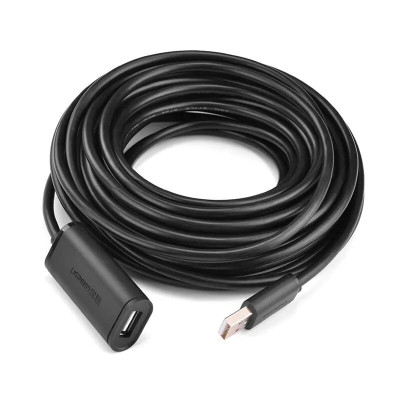 Ugreen UG10326US121TK 30M màu Đen Cáp tín hiệu nối dài USB 2.0 có chip khuếch đại cao cấp - HÀNG CHÍNH HÃNG