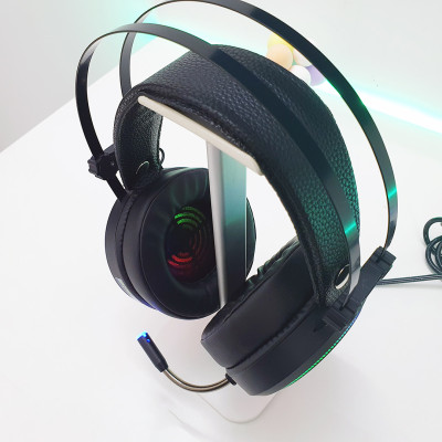 Tai nghe Gaming E-Dra EH412 Pro Pink 7.1 Led RGB - Hàng Chính Hãng