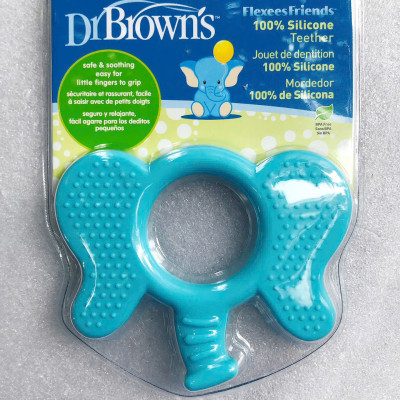 [ TE002 ] Ngậm nướu Silicone hình con voi Dr.Brown