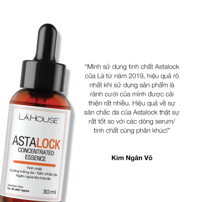 Tinh chất dưỡng trắng da Lá House Astalock Concentrated Essence 15ml/30ml