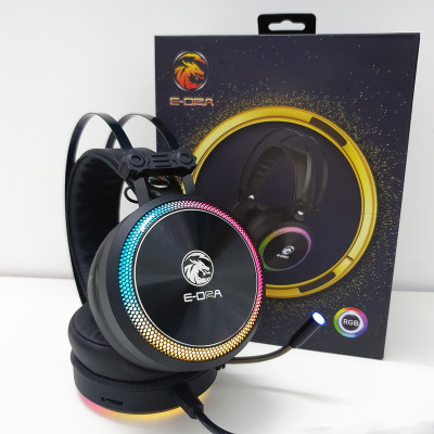 Tai nghe Gaming E-Dra EH412 Pro Pink 7.1 Led RGB - Hàng Chính Hãng