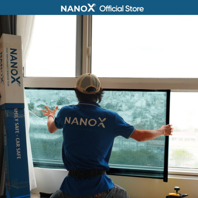 Phim cách nhiệt phản quang, phản gương dán kính chống nắng nóng NanoX