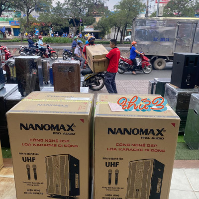 Loa 5 tấc Nanomax karaoke Bluetooth SK-18Q5 công suất 980W. Hàng chính hãng