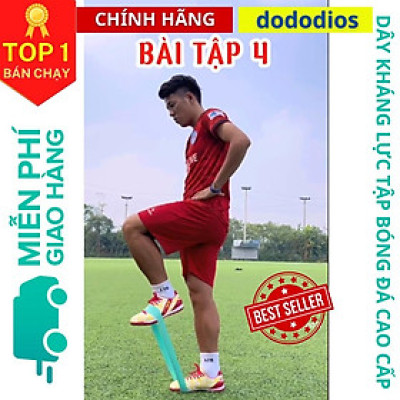 Bộ 5 Dây tập sút đa bóng đàn hồi kháng lực cao cấp - Chính hãng DoDoDios