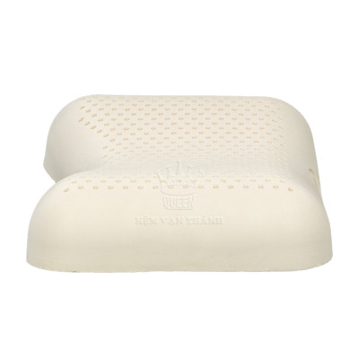 Gối nằm Cao Su Thiên Nhiên Honey Nơ Vạn Thành 38x53x10cm-Êm ái-đàn hồi.