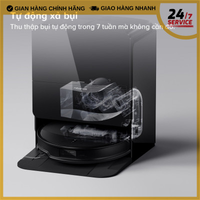 Robot hút bụi lau nhà Roborock Saros 10R – Hàng Chính Hãng