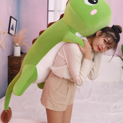 Gấu bông khủng long đuôi tim hàng cao cấp vải nhung co giãn 4 chiều