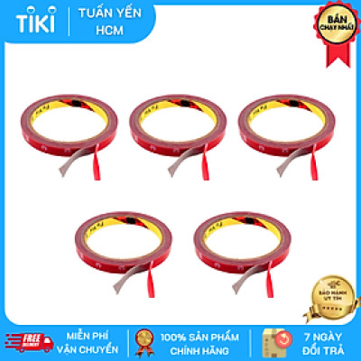 Bộ 5 Băng Keo 4229P 3M 12mm x 3m