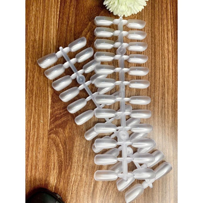 Vỉ Móng Mẫu Form Tròn Học Nail Chuyên Dụng, Bịch 240 Móng, Nhựa Loại 1, Tập Sơn Vẽ Hoạt Hình Làm Nail, Dễ Dàng Tách Ra Nữ Women