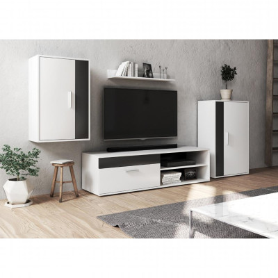 Kệ để tivi phòng ngủ thiết kế tiện dụng SMLIFE Tunku